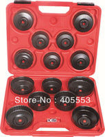 14 PIECES Cup Type Oil Filter Wrench Set