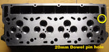 Ford 6.0 cylinder head 20mm bottom