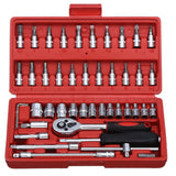 46pcs/set High-carbon steel Socket Set